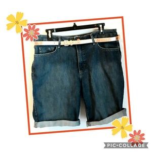 RIDERS BY LEE WOMENS SIZE 14 MIDRISE BERMUDA